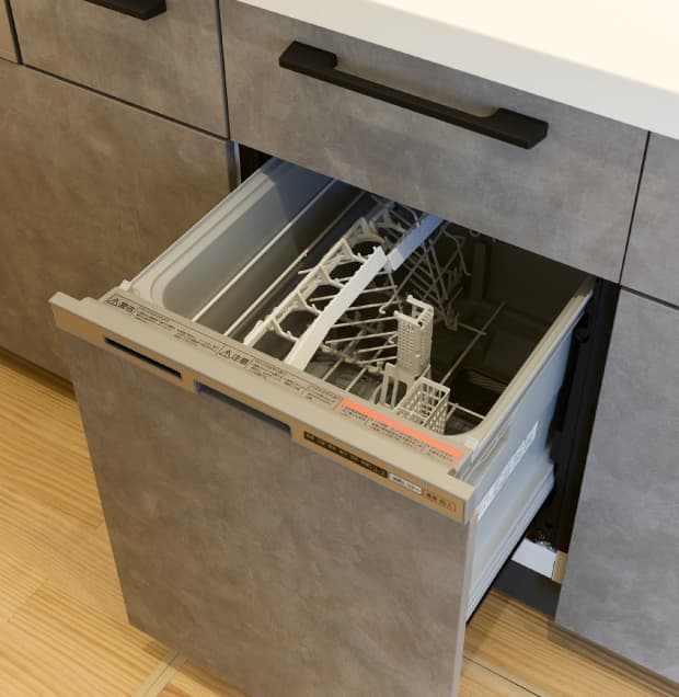 浅型タイプ(扉材使用)